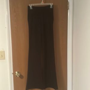 Forever 21, Black, knit, flare pants with pockets